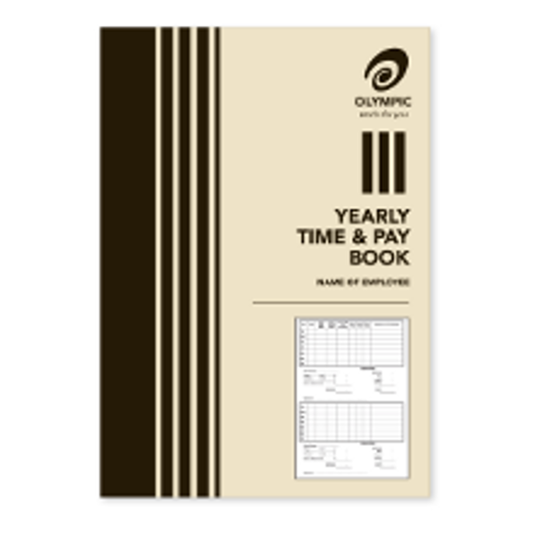 Picture of OLYMPIC YEARLY TIME & PAY BOOK