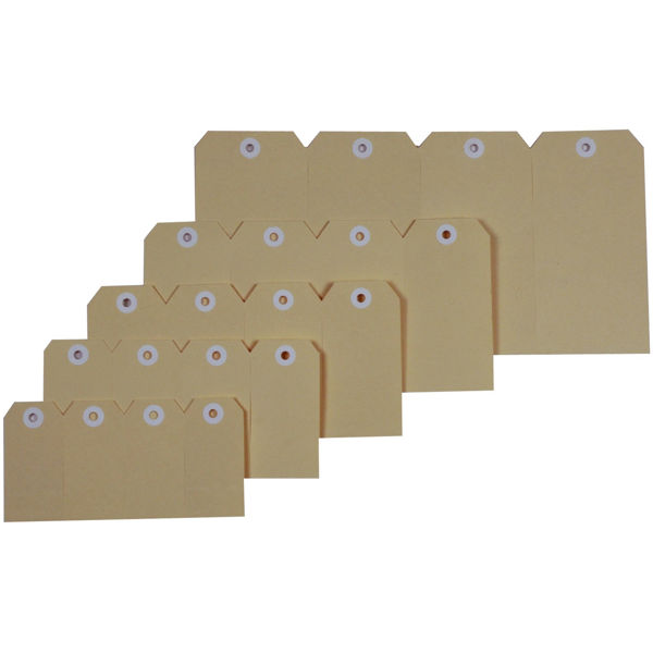 Picture of ESSEL SHIPPING TAGS NO.2 40X82MM BOX1000