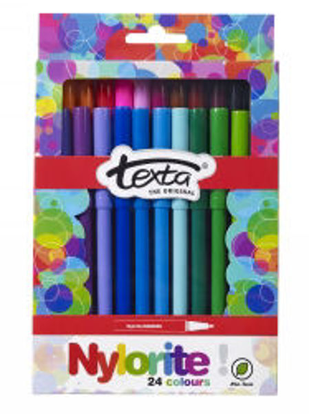 Picture of TEXTA NYLORITE COLOR MARKER PACK OF 24