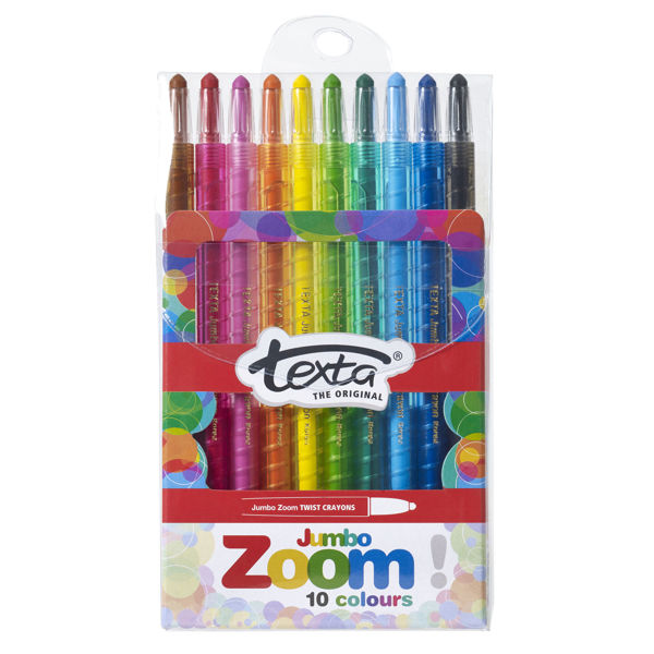 Picture of TEXTA JUMBO ZOOM CRAYONS PACK OF 10