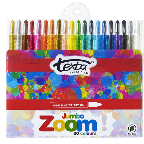 Picture of TEXTA JUMBO ZOOM CRAYONS PACK OF 20