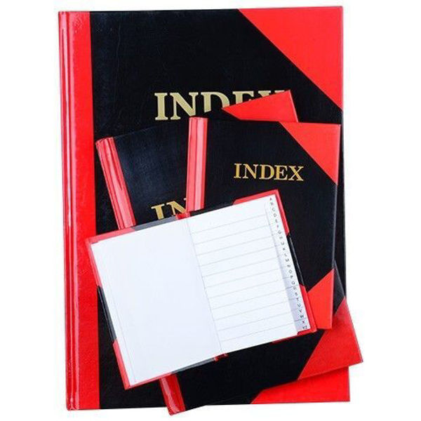 Picture of CUMBERLAND RED & BLACK NOTEBOOK GLOSS A4