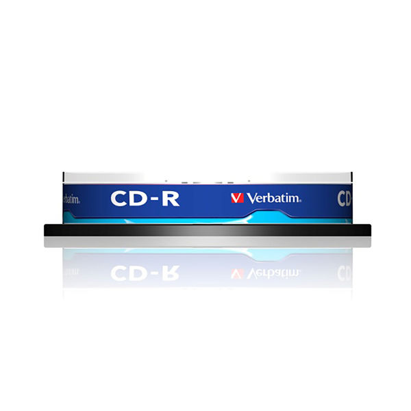 Picture of VERBATIM CD JEWEL CASE CD-R SLIM PK10