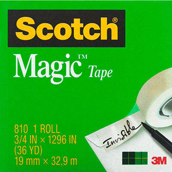 Picture of SCOTCH MAGIC TAPE 810 19MMx33M