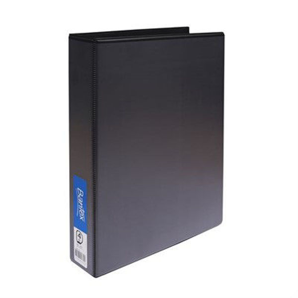 Picture of BANTEX 4D RING 38MM INSERT RING BINDER STANDARD PP A4 - BLACK