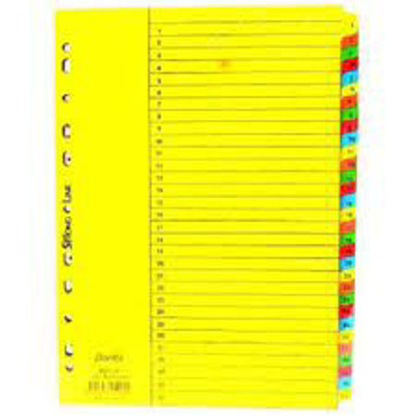 Picture of BANTEX DIVIDERS A-Z TAB STRONG LINE BRIGHT MANILLA A4