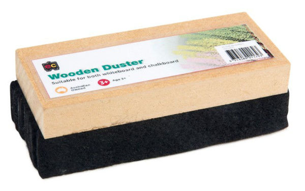 Picture of ERASER CHALK WOODED BLACKBOARD DUSTER 11