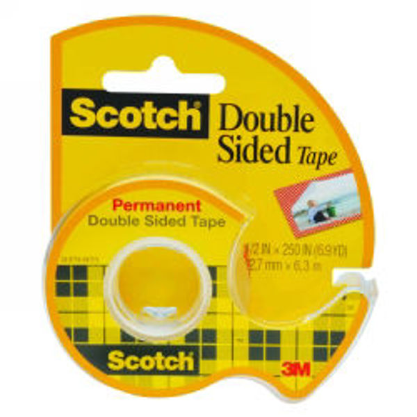 Picture of TAPE DOUBLE SIDED SCOTCH 136P 12.7MMX6.3