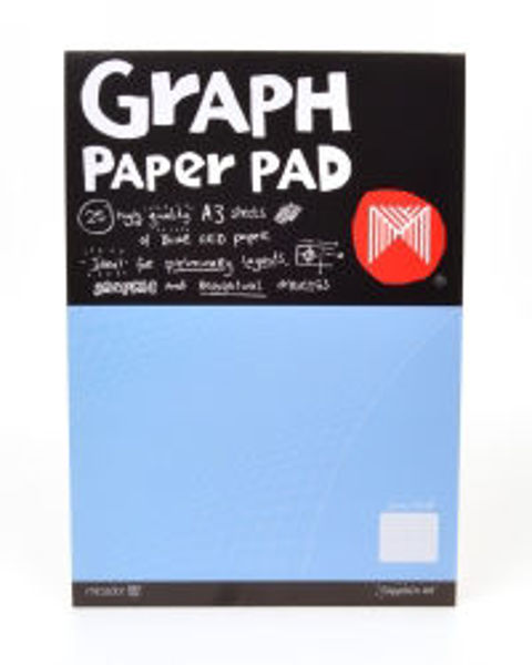 Picture of GRAPH PAD MICADOR A3 GRP032 1MM SQUARES