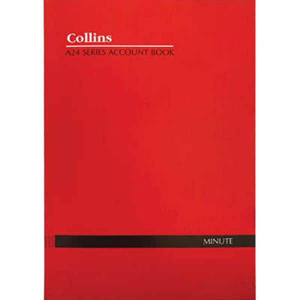 Picture of ACCOUNT BOOK COLLINS A24 MINUTE