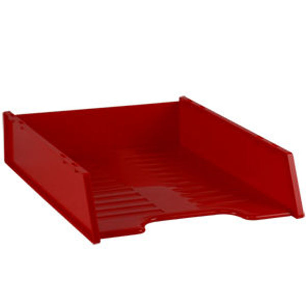 Picture of A4 MULTI FIT DOCUMENT TRAY RED