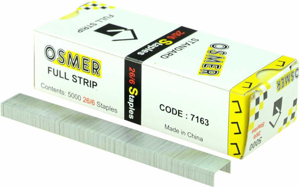 Picture of OSMER STANDARD StapS - 26/6MM. BOX 5000