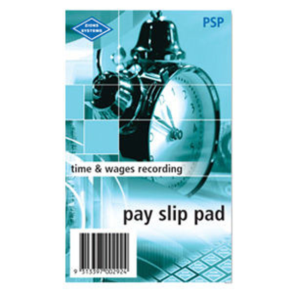 Picture of ZIONS PSP - PAY SLIP PADS PACK 10