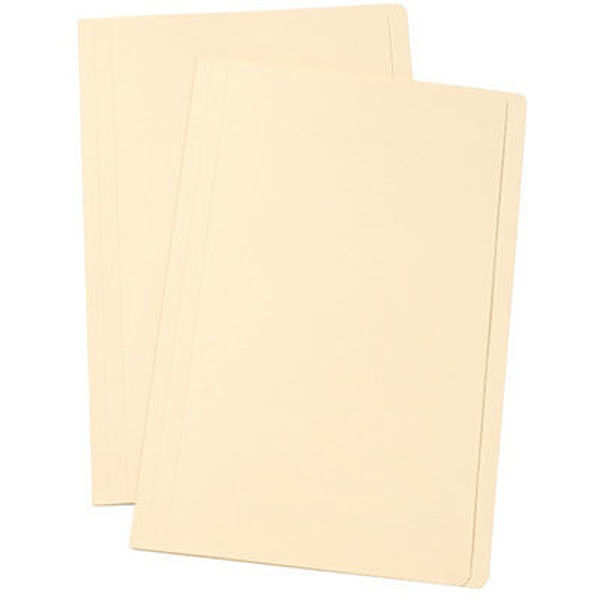 Picture of MANILLA FOLDER FOOLSCAP BUFF PACK 10