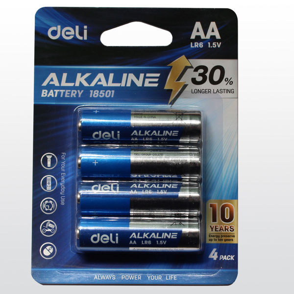 Picture of BATTERY AA PKT 4 DELI