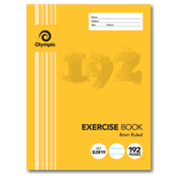 Picture of OLYMPIC 9x7 EXERCISE BOOK 192 PAGE