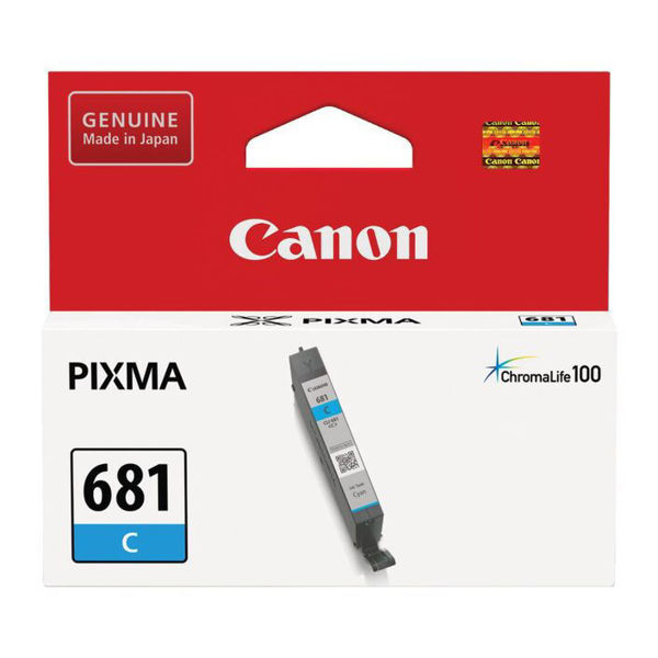 Picture of Canon CLI681 Cyan Ink Cart