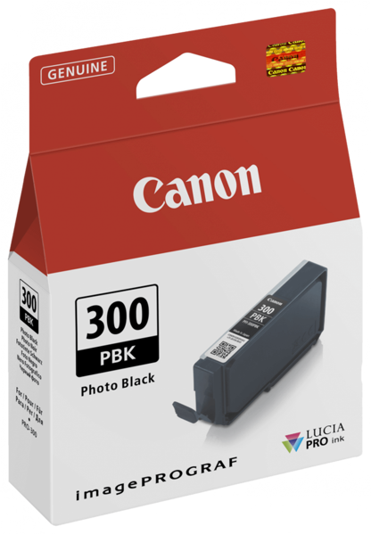 Picture of Canon PFI300 Ph Blk Ink Tank