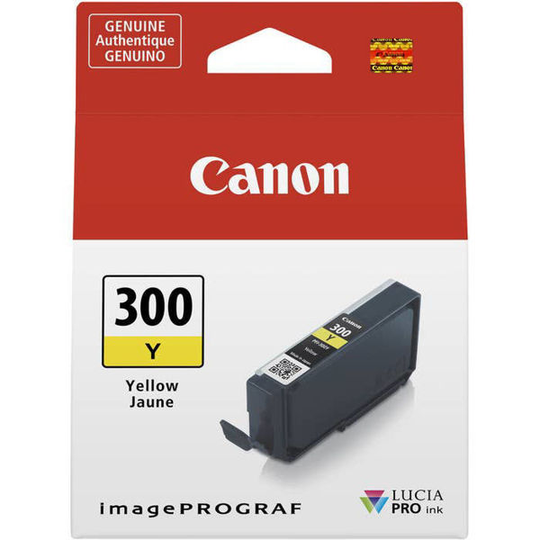 Picture of Canon PFI300 Yellow Ink Tank