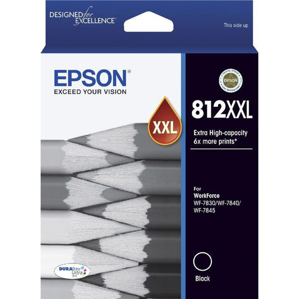 Picture of Epson 812XXL Black Ink Cart