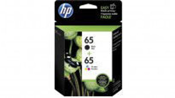 Picture of HP #65 Black & Colour Ink Pack