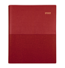 Picture of DIARY 2022 COLLINS 260X190MM VANESSA QUARTO VERTICAL WTV RED