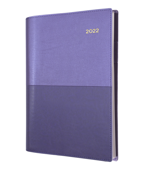 Picture of DIARY 2022 COLLINS A4 VANESSA DTP LILAC