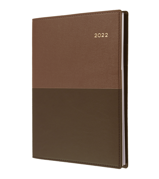Picture of DIARY 2022 COLLINS A4 VANESSA WTV TAN
