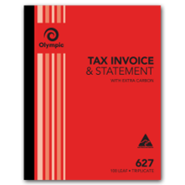 Picture of OLYMPIC 627 TAX INVOICE BOOK