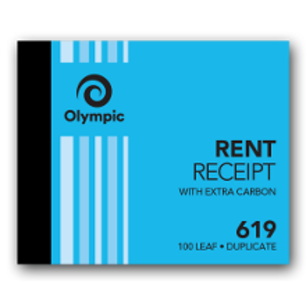 Picture of OLYMPIC 619 RENT RECIEPT BOOK