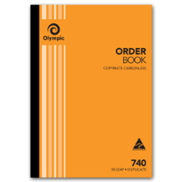 Picture of OLYMPIC 740 ORDER BOOK