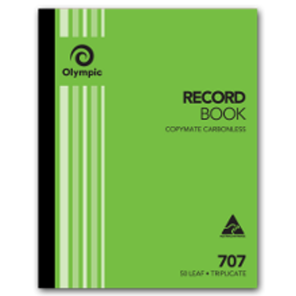 Picture of OLYMPIC 707 RECORD BOOK