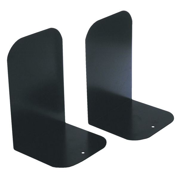 Picture of ESSELTE ELEMENTS BOOKEND METAL BLACK
