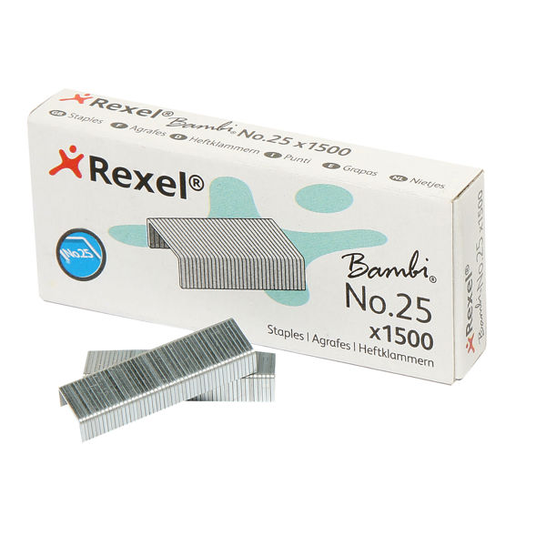 Picture of REXEL STAPLES 25/4MM BX1500