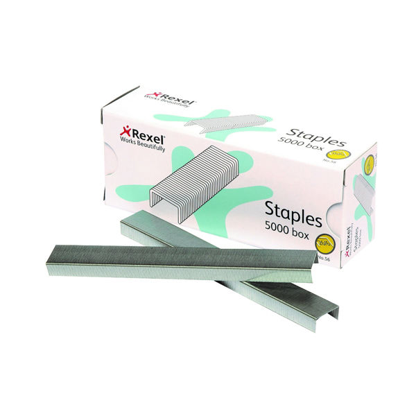 Picture of REXEL NO.56 STAPLES 26/6MM BX5000