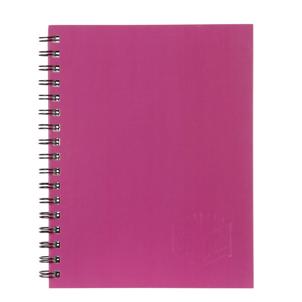 Picture of SPIRAX A4 512 HARD COVER BOOK 200 PAGE PINK