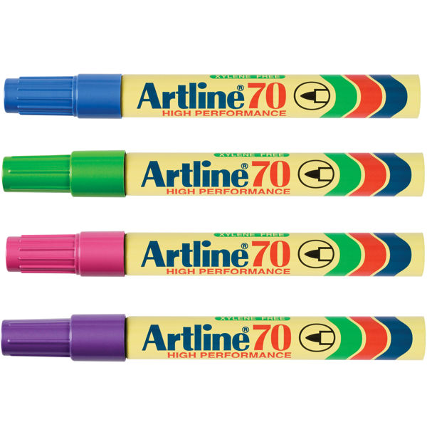 Picture of ARTLINE 70 ASSORTED PERMANENT MARKER BOX 12