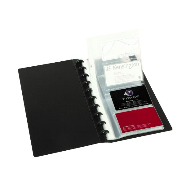 Picture of MARBIG KWIK ZIP BUSINESS CARD BOOK