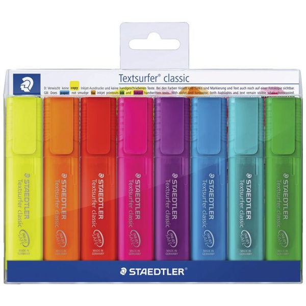 Picture of TEXTSURFER CLASSIC HIGHLIGHTER PACK 8