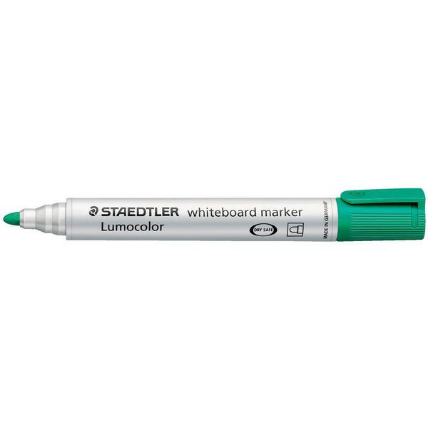 Picture of LUMOCOLOR GREEN BOX 10 WHITEBOARD MARKER BULLET