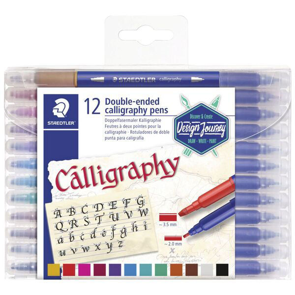 Picture of STAEDTLER DOUBLE-ENDED CALLIGRAPHY PENS