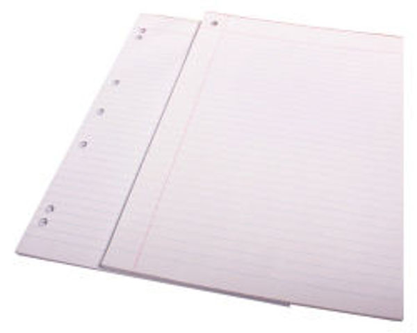 Picture of QUILL RULED A4 PAD 7 HOLE PUNCHED 90 LEAF WHITE - PACK 10