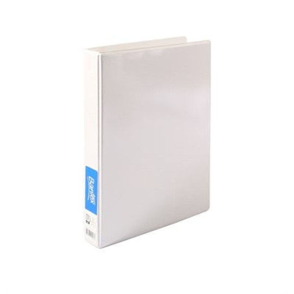 Picture of BANTEX 3D RING 25MM INSERT RING BINDER STANDARD PP A4 - WHITE