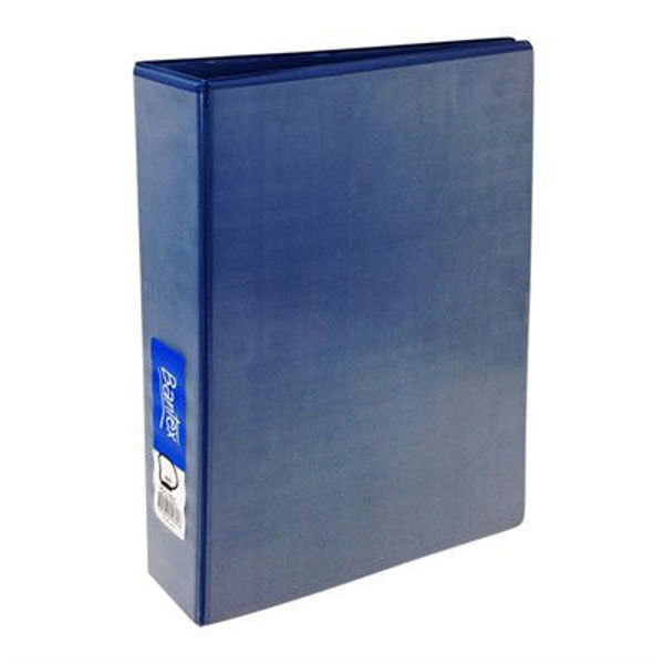 Picture of BANTEX 3D RING 38MM INSERT RING BINDER STANDARD PP A4 - BLUE