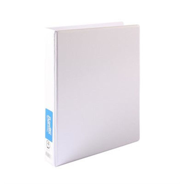 Picture of BANTEX 4D RING 25MM INSERT RING BINDER STANDARD PP A4 - WHITE