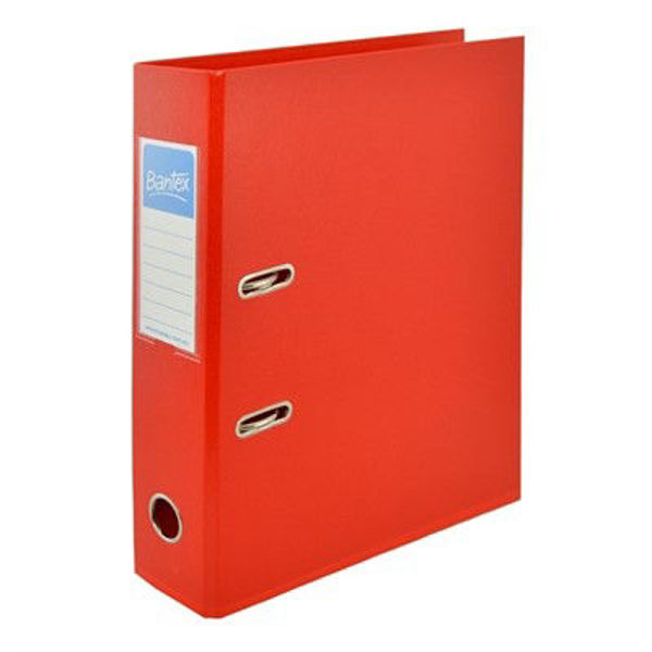 Picture of BANTEX LEVER ARCH FILE A4 70MM - RED