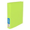 Picture of BANTEX A4 2D RING 25MM RING BINDER FRUITS PVC - LIME