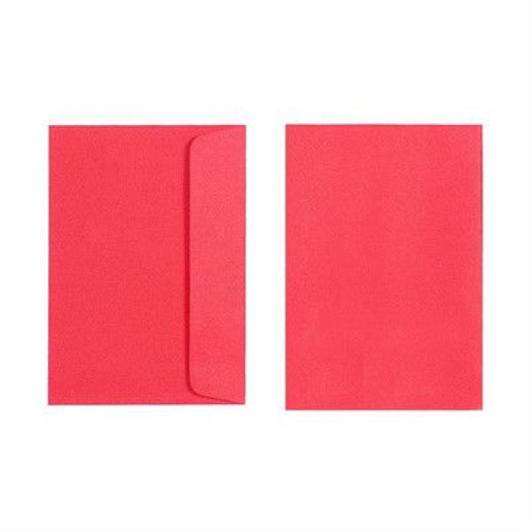 Picture of QUILL ENVELOPE 80GSM C6 PACK 25 - RED