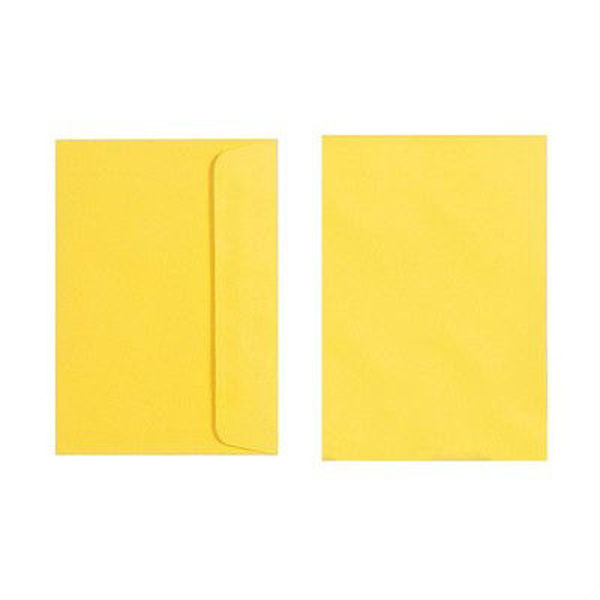 Picture of QUILL ENVELOPE 80GSM C6 PACK 25 - LEMON
