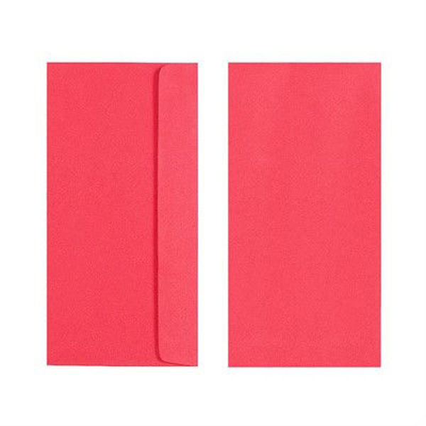 Picture of QUILL ENVELOPE 80GSM DL PACK 25 - RED